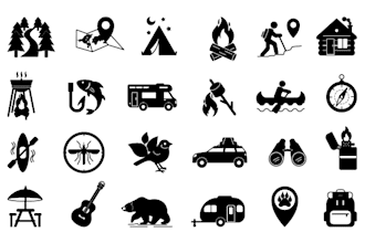 develop a unique vector icon design