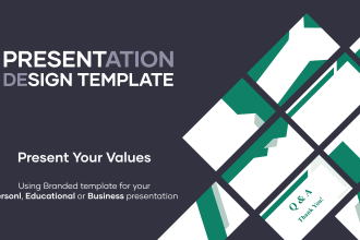 design powerpoint presentation template for your company