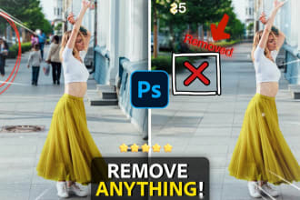 add or remove person, wire, logo, object, from photo or video