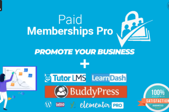 build membership website with paid membership pro setup