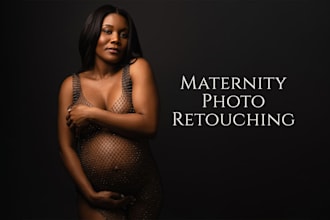 do professional maternity photo retouching