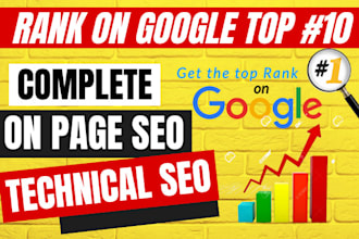 do the best technical on page SEO for google top ten ranking