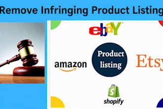 remove infringing product listings under dmca