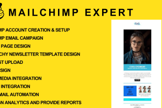 manage mailchimp email marketing campaign
