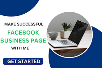 do create facebook business page setup, fan page, and cover design