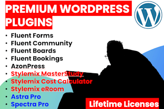 install lifetime license for fluent and stylemix plugins