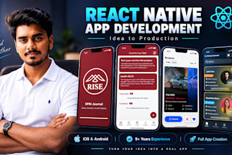 build your production ready react native mobile app