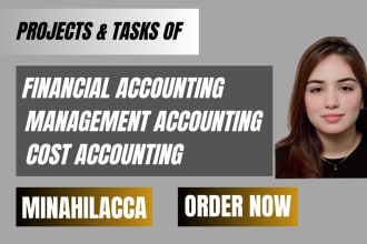 do financial accounting management accounting and cost accounting projects