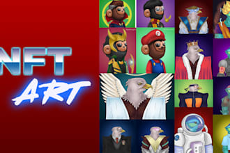 make 2d nft art
