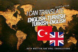 translate english to turkish or turkish to english professionally