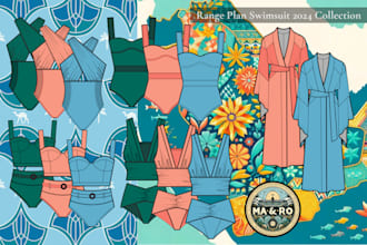 design a swimsuit collection for your brand