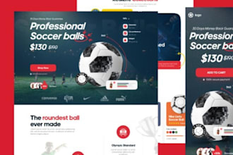 create football academy website, soccer academy website, sport website