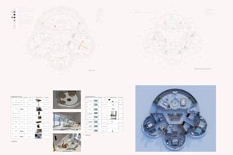 do interior 2d drawing