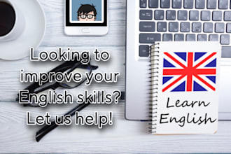 teach you to learn speaking or writing english