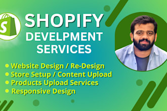 setup your shopify store, shopify website