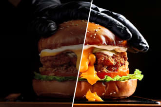 do food photo editing professionally and looks appetizing