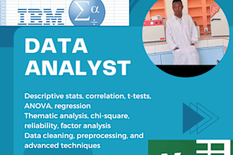 do expert data analysis and visualization with spss and excel