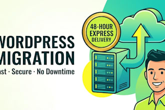 do wordpress migration with dns, SSL, and email protection
