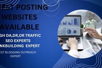 provide link building , guest post, backlinks services