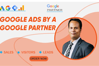 fix or setup your google PPC ads campaign with management