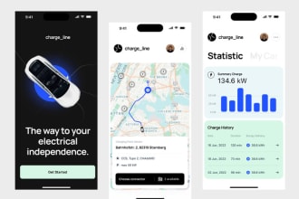 develop ev charging app, ev charging finding app, charging app, escooter app