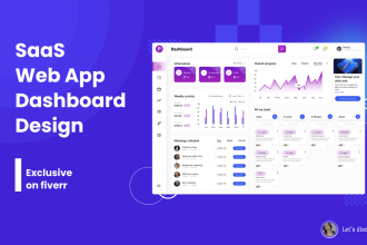 design CRM dashboard, web app, and saas UI UX in figma