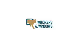 design enhance existing cat doors for windows logo