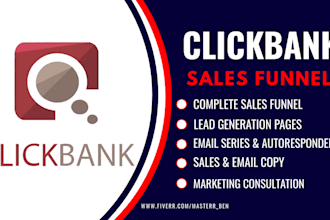 do clickbank affiliate marketing sales funnel getresponse builderall systeme io