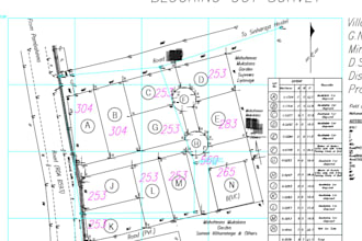 create accurate and professional land survey plans