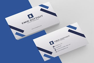 provide professional and creative business card design service