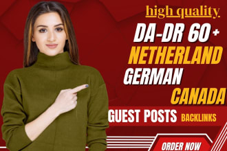 build high quality german, netherland, canada guest posts dofollow SEO backlinks