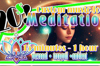 create music for meditation