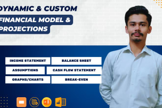 provide investor ready, financial projections, financial model, forecasts