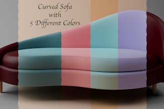 create realistic 3d product design  accurate and detailed