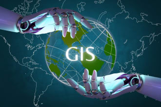 create gis map, vector map, do spatial analysis