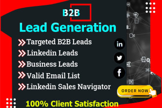 verified b2b lead email sourcing database building
