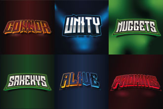design an professional esports word or letter logo