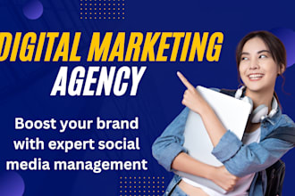 be your social media marketer, advertiser and manager