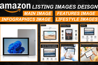 do amazon product listing images design,storefront pictures,main photos editing