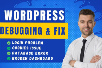 fix wordpress critical error, database error, white screen death