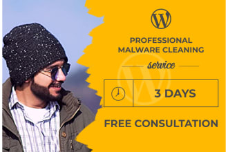 do professional malware cleaning for your wordpress website