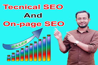 fix technical and on page SEO problems on your website