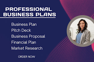 prepare investor ready business plan and financial plan
