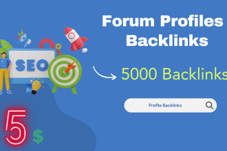 do quality forum profile backlinks for your website