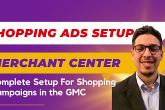 set up google merchant center product feed with no issues