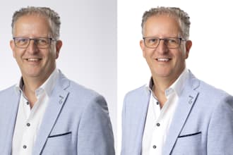 do professional portrait retouching, perfect enhancement