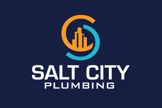 do plumbing cleaning heating air conditioning oil gas logo design