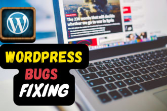 do wordpress bugs fixing and customization