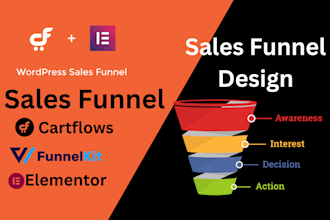 design cartflows elementor sales funnel funnelkit sales funnel landing page