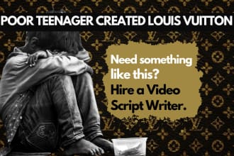 write a video script for youtube documentary channel